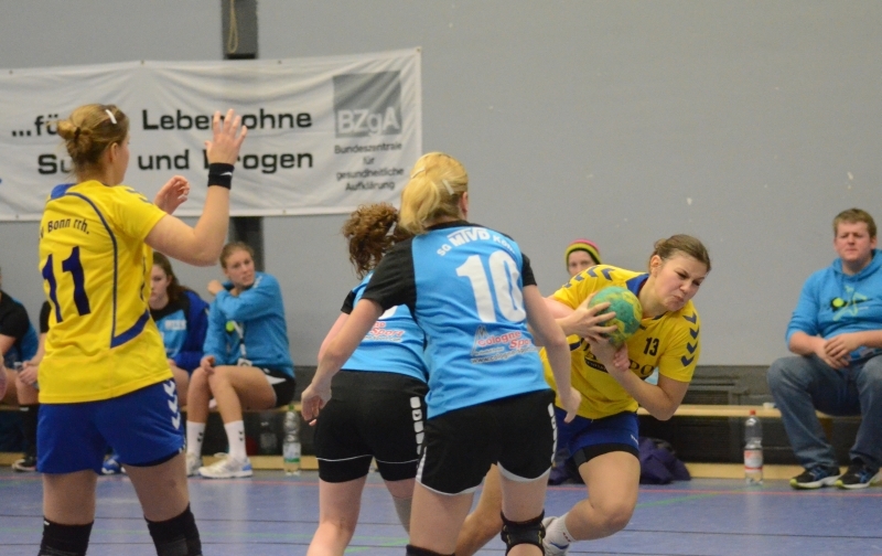 2. Damen vs. SG MTVD Köln am 14.12.2013